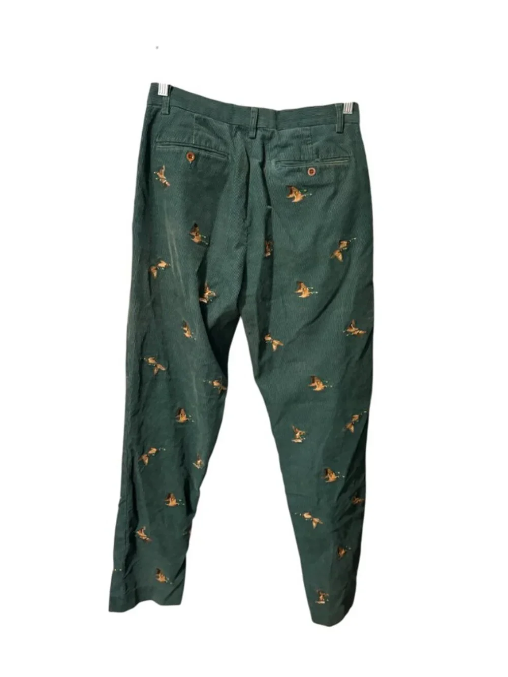 Polo Ralph Lauren Vintage Mallard Duck Embroidered Corduroy Pants